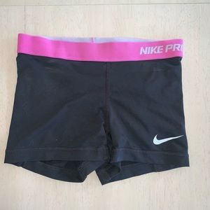 Nike Pro Spandex Shorts
